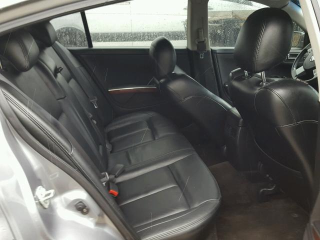 1N4BA41E77C800770 - 2007 NISSAN MAXIMA SE GRAY photo 6