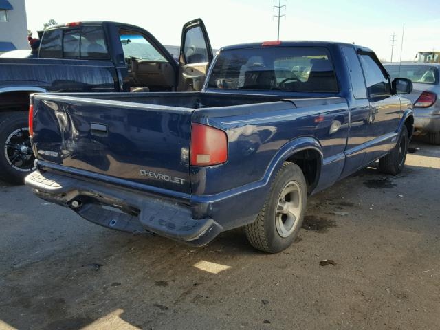 1GCCS19X838135584 - 2003 CHEVROLET S TRUCK S1 BLUE photo 4