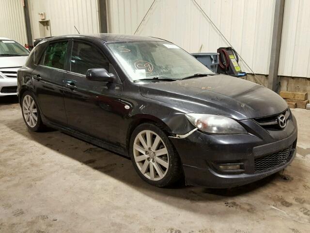 JM1BK34L281817064 - 2008 MAZDA SPEED 3 CHARCOAL photo 1