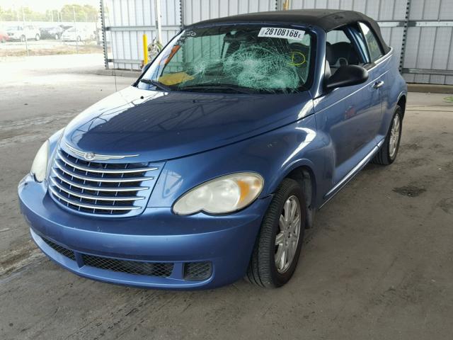 3C3JY45X97T521603 - 2007 CHRYSLER PT CRUISER BLUE photo 2