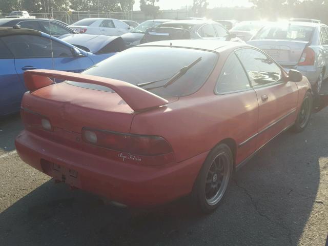 JH4DC4352SS000692 - 1995 ACURA INTEGRA LS RED photo 4