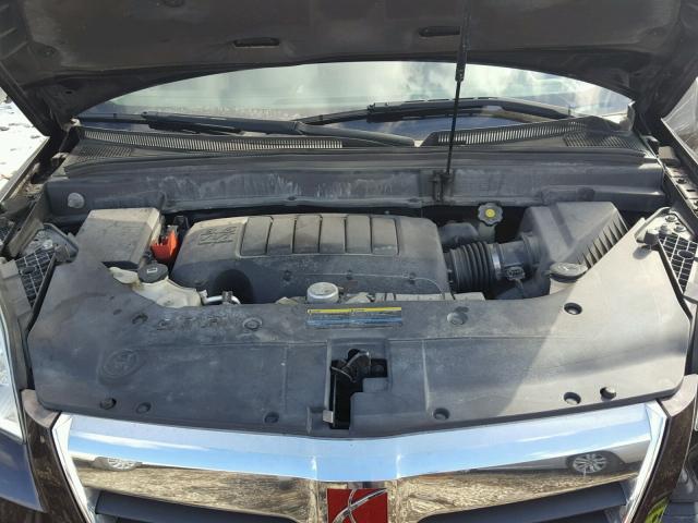 5GZER23D89J152135 - 2009 SATURN OUTLOOK XR იასამნისფერი ფოტო 7