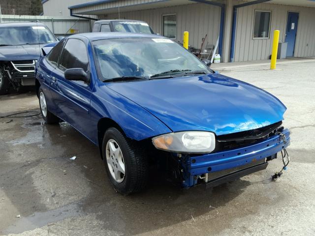 1G1JC12F957177317 - 2005 CHEVROLET CAVALIER BLUE photo 1