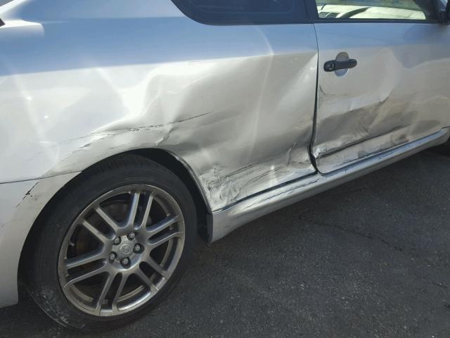 JTKDE167070200697 - 2007 TOYOTA SCION TC 灰色 照片 9