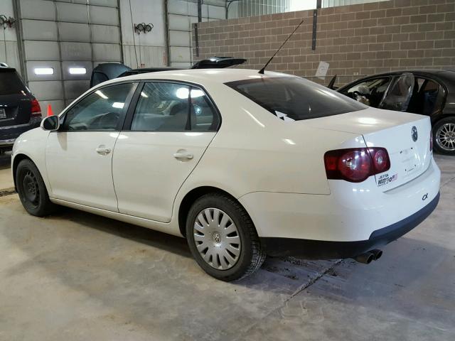 3VWJZ71K68M106705 - 2008 VOLKSWAGEN JETTA S WHITE photo 3