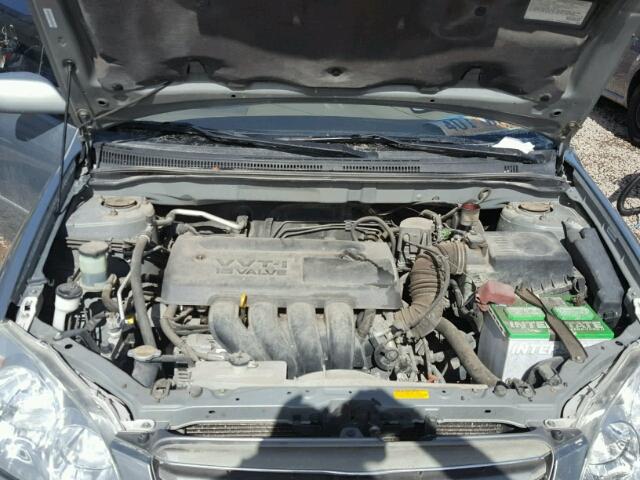 1NXBR38E14Z246050 - 2004 TOYOTA COROLLA CE GRAY photo 7