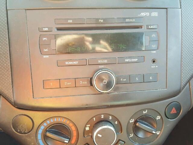 KL1TD566X7B188901 - 2007 CHEVROLET AVEO BASE Niebieski zdjęcie 9