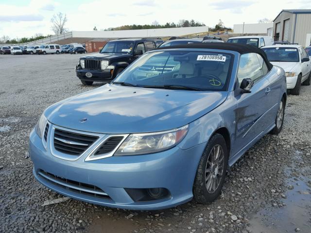 YS3FB79Y686003783 - 2008 SAAB 9-3 2.0T BLUE photo 2