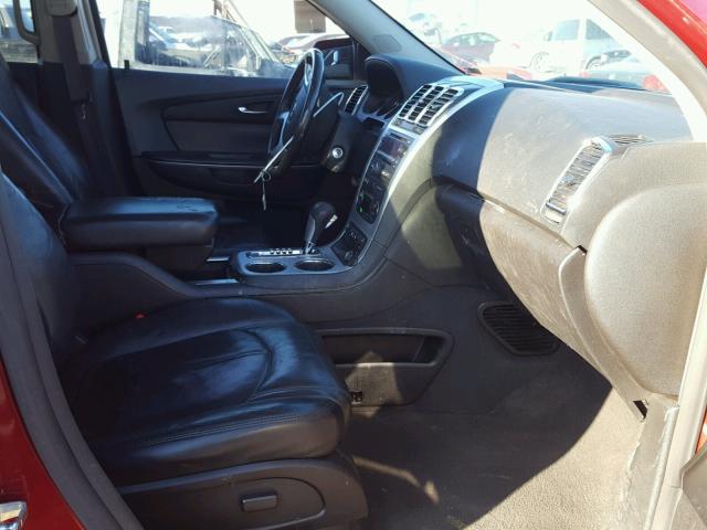 1GKER237X8J197429 - 2008 GMC ACADIA SLT ბურგუნდია ფოტო 5