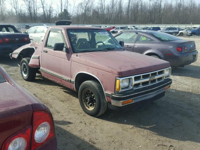 1GCCS14R5P8133709 - 1993 CHEVROLET S TRUCK S1 RED photo 1