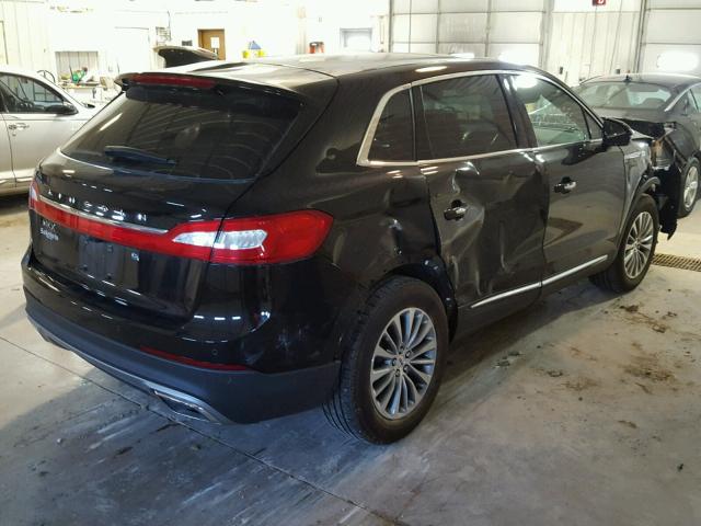 2LMTJ6KR6GBL59712 - 2016 LINCOLN MKX SELECT BLACK photo 4