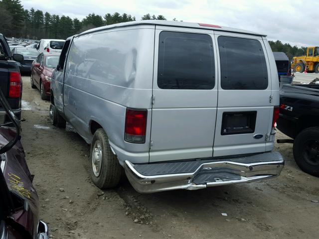 1FTNE14W37DA04218 - 2007 FORD ECONOLINE SILVER photo 3