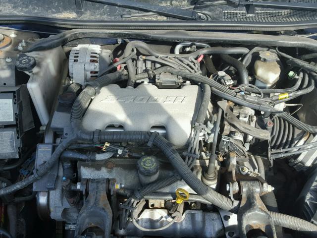 2G1WF52E419303104 - 2001 CHEVROLET IMPALA BLUE photo 7