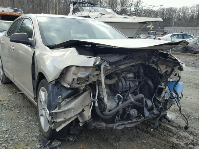 1G1ZB5E10BF290474 - 2011 CHEVROLET MALIBU LS 金色 照片 9