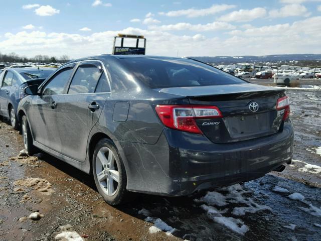 4T1BF1FK3CU602583 - 2012 TOYOTA CAMRY BASE BLUE photo 3