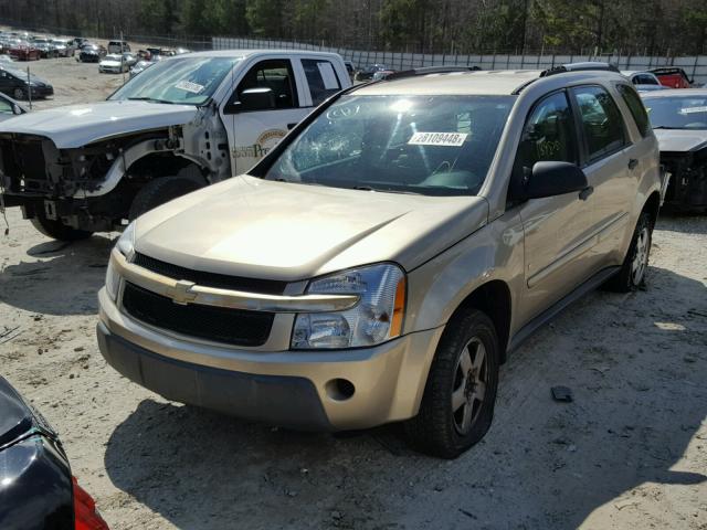 2CNDL13F166189042 - 2006 CHEVROLET EQUINOX LS TAN photo 2