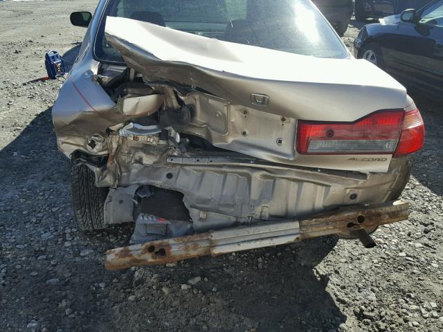 1HGCG66841A134015 - 2001 HONDA ACCORD EX TAN photo 9