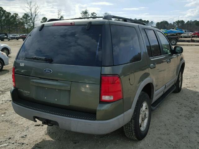 1FMZU73E62UB32120 - 2002 FORD EXPLORER X GREEN photo 4