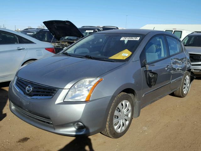 3N1AB6AP1AL700971 - 2010 NISSAN SENTRA 2.0 SILVER photo 2