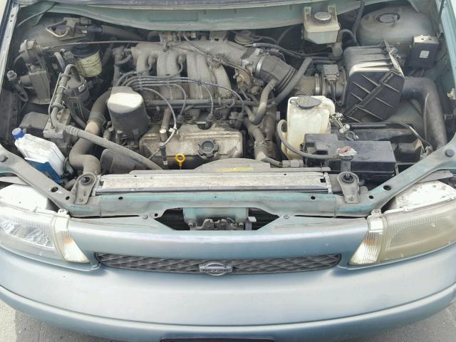 4N2DN11W8TD845278 - 1996 NISSAN QUEST XE GREEN photo 7