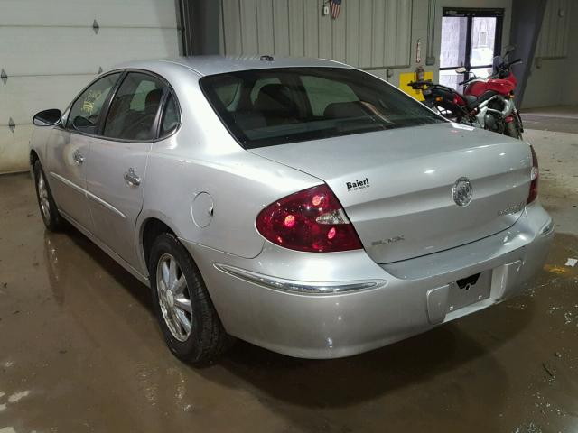 2G4WD582361114097 - 2006 BUICK LACROSSE C SILVER photo 3