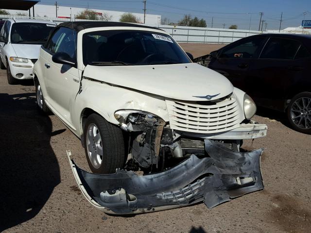 3C3EY55XX5T518701 - 2005 CHRYSLER PT CRUISER WHITE photo 1