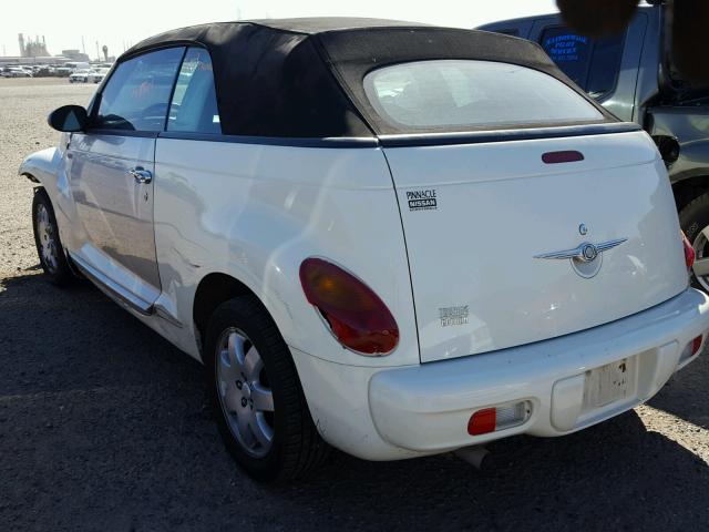 3C3EY55XX5T518701 - 2005 CHRYSLER PT CRUISER WHITE photo 3