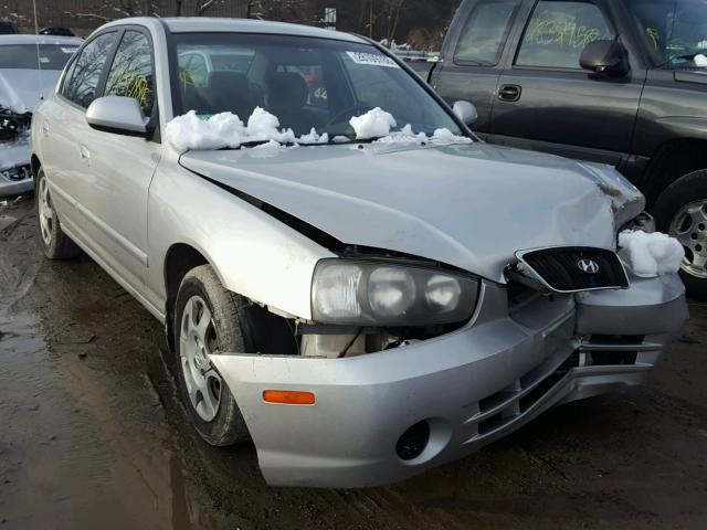 KMHDN45D13U488874 - 2003 HYUNDAI ELANTRA GL GRAY photo 1