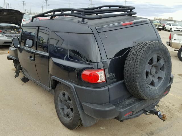 JTEBU11F070096532 - 2007 TOYOTA FJ CRUISER BLACK photo 3