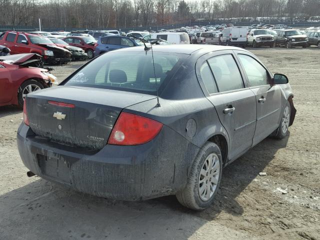 1G1AD5F52A7171200 - 2010 CHEVROLET COBALT 1LT CHARCOAL photo 4