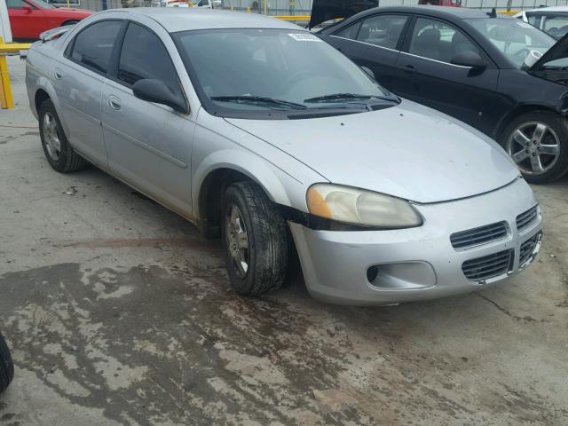 1B3EL46X22N275191 - 2002 DODGE STRATUS SE SILVER photo 1