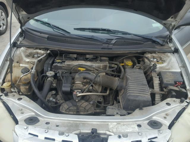 1B3EL46X22N275191 - 2002 DODGE STRATUS SE SILVER photo 7