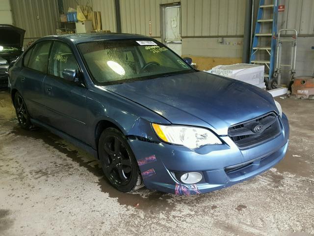 4S3BL616887200990 - 2008 SUBARU LEGACY 2.5 BLUE photo 1