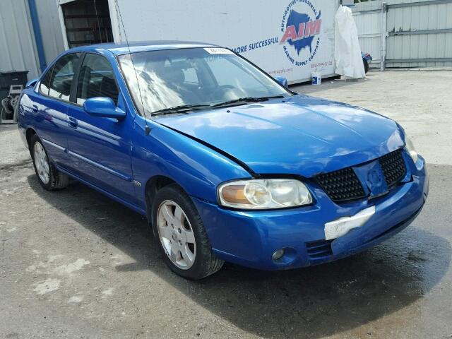 3N1CB51D16L521877 - 2006 NISSAN SENTRA 1.8 BLUE photo 1