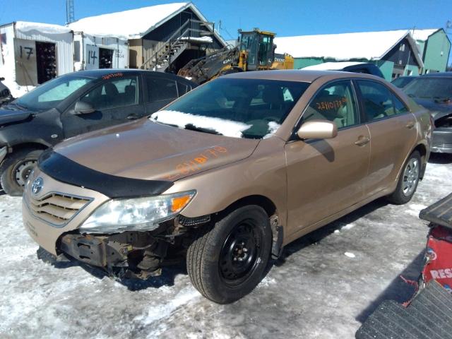 4T1BF3EK5AU023864 - 2010 TOYOTA CAMRY BASE GOLD photo 2