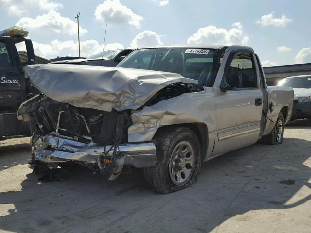 1GCEC19Z66Z265501 - 2006 CHEVROLET SILVERADO TAN photo 2