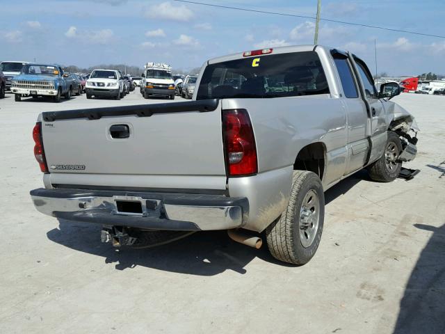 1GCEC19Z66Z265501 - 2006 CHEVROLET SILVERADO TAN photo 4