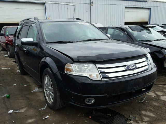 1FMDK03WX8GA37731 - 2008 FORD TAURUS X L BLACK photo 1