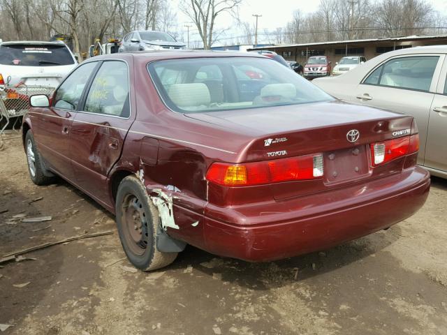 4T1BG22K6YU743647 - 2000 TOYOTA CAMRY CE RED photo 3