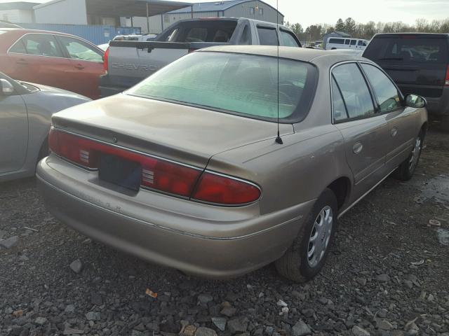 2G4WS52J411105200 - 2001 BUICK CENTURY CU BEIGE photo 4