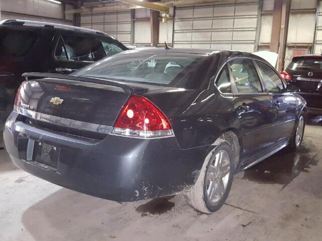 2G1WB5EN5A1247101 - 2010 CHEVROLET IMPALA LT GRAY photo 4