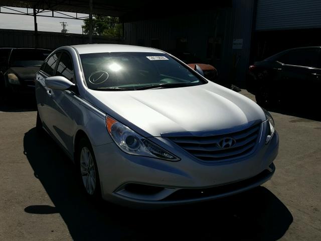 5NPEB4AC9CH370001 - 2012 HYUNDAI SONATA GLS SILVER photo 1