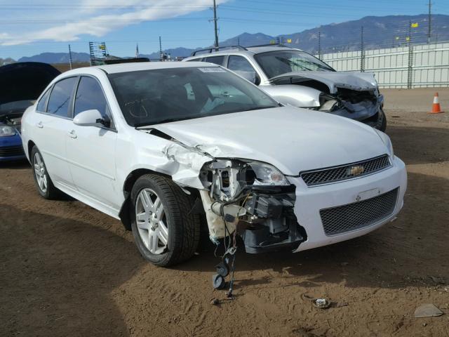 2G1WG5E31C1101376 - 2012 CHEVROLET IMPALA LT WHITE photo 1