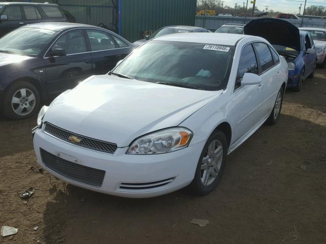 2G1WG5E31C1101376 - 2012 CHEVROLET IMPALA LT WHITE photo 2