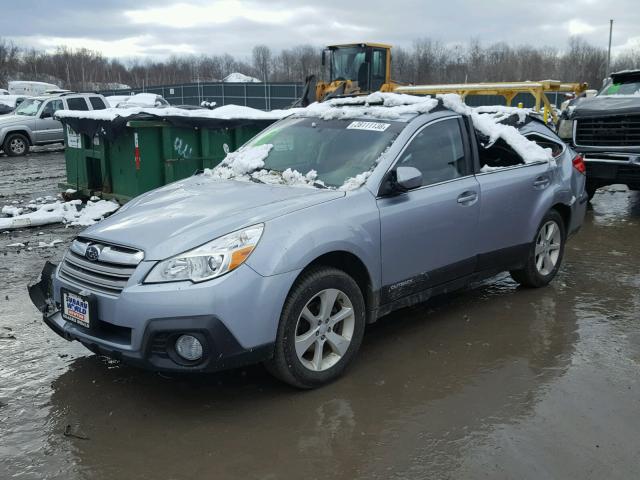 4S4BRBGC8D3267316 - 2013 SUBARU OUTBACK 2. BLUE photo 2