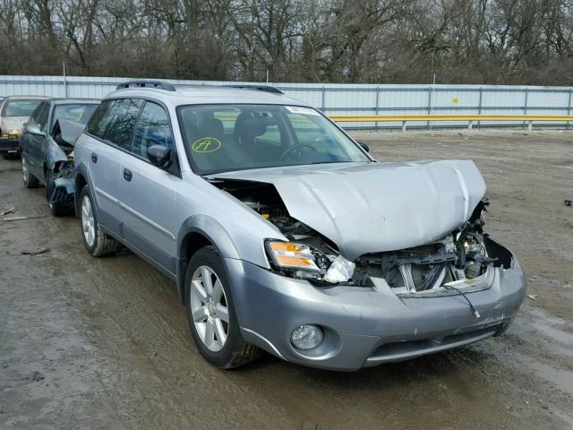 4S4BP61C467362795 - 2006 SUBARU LEGACY OUT SILVER photo 1