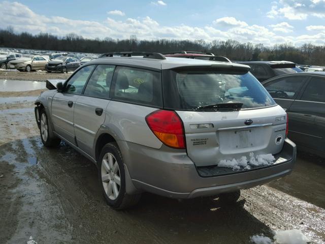 4S4BP61C467362795 - 2006 SUBARU LEGACY OUT SILVER photo 3