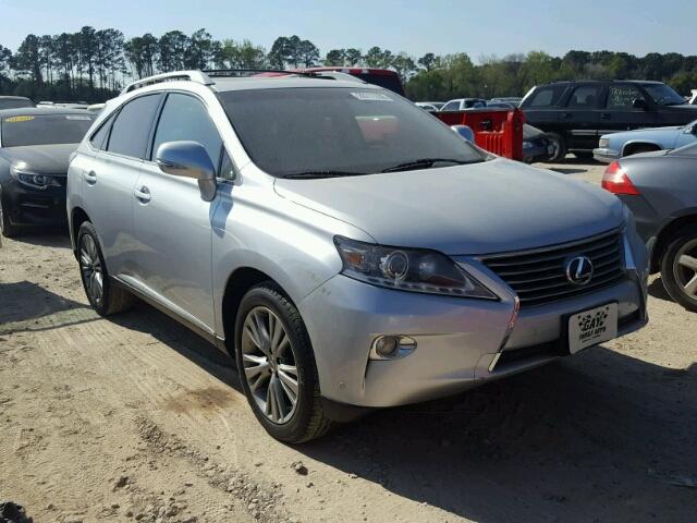 2T2ZK1BA6DC109888 - 2013 LEXUS RX 350 SILVER photo 1