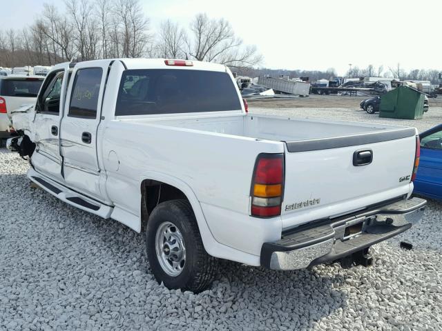 1GTHC23G24F188750 - 2004 GMC SIERRA C25 WHITE photo 3