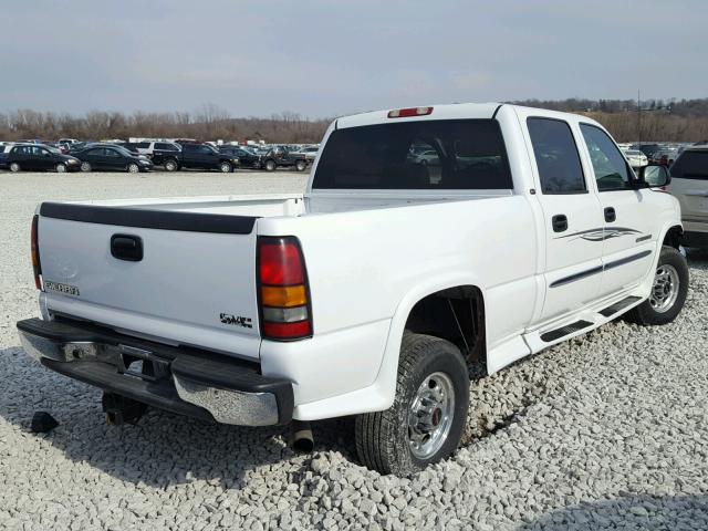 1GTHC23G24F188750 - 2004 GMC SIERRA C25 WHITE photo 4